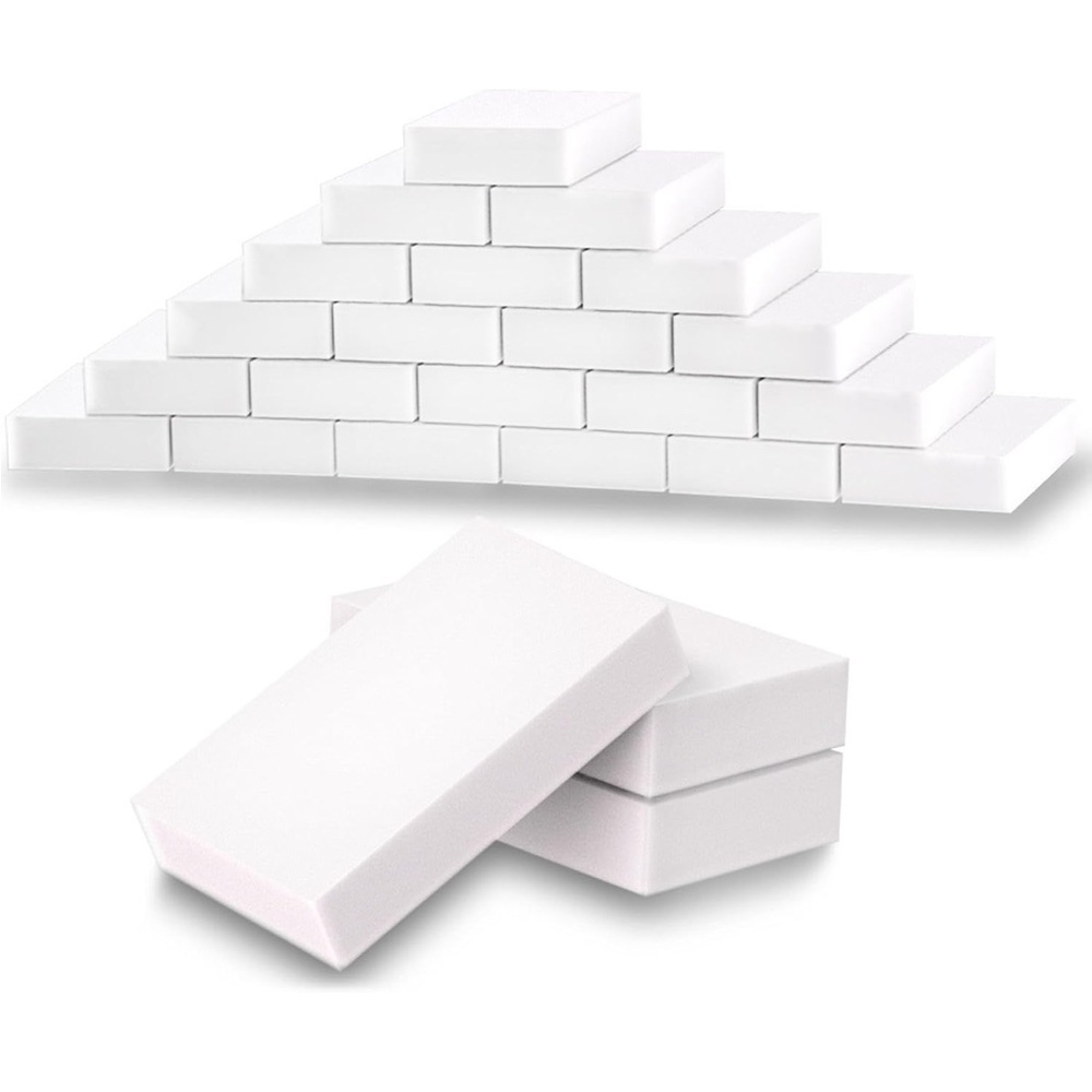 60 Magic Eraser Cleaning Sponges Multi Purpose White Melamine Foam Pads